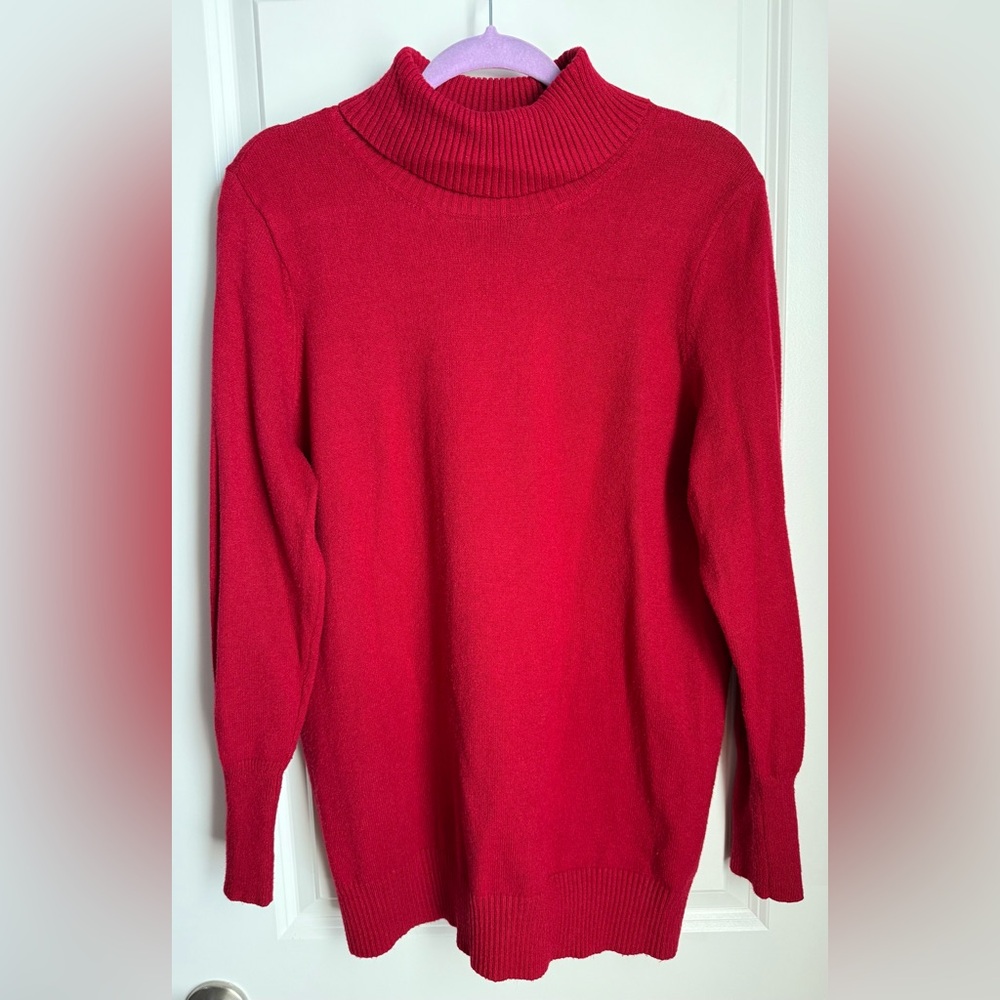 torrid Red Turtleneck Sweater